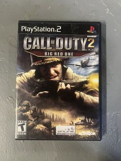 Used Call of Duty 2 Big Red One PS2 - Disc, Case & Manual intact