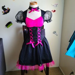 Cat Dress Costume Size S