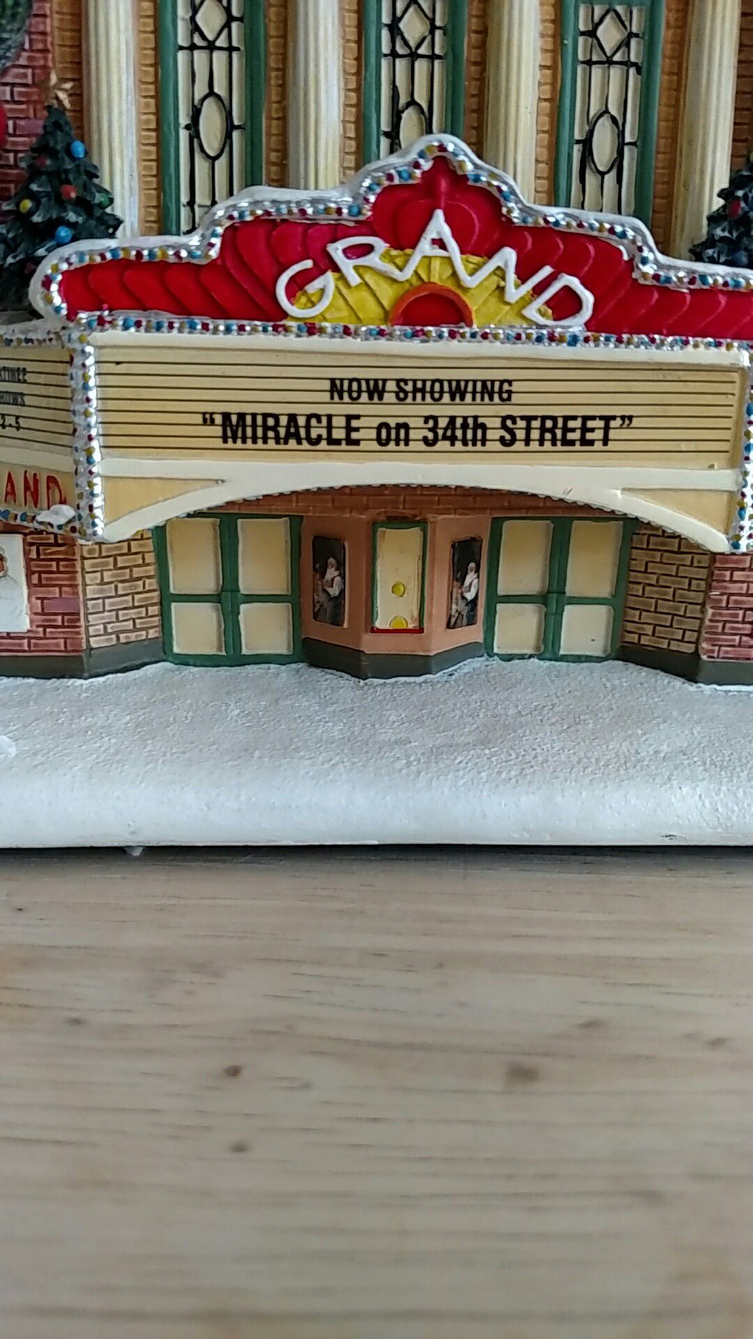 Norman Rockwell's Christmas village Grand Theater