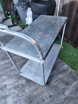 Carrito la yarda con Llantas