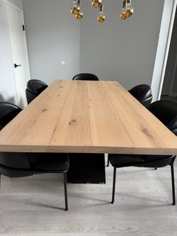 Modern Wood Dining Table – 79” x 39”