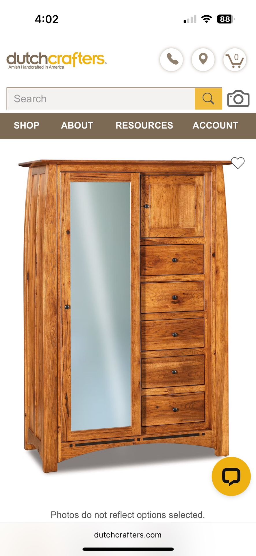 Amish Armoire