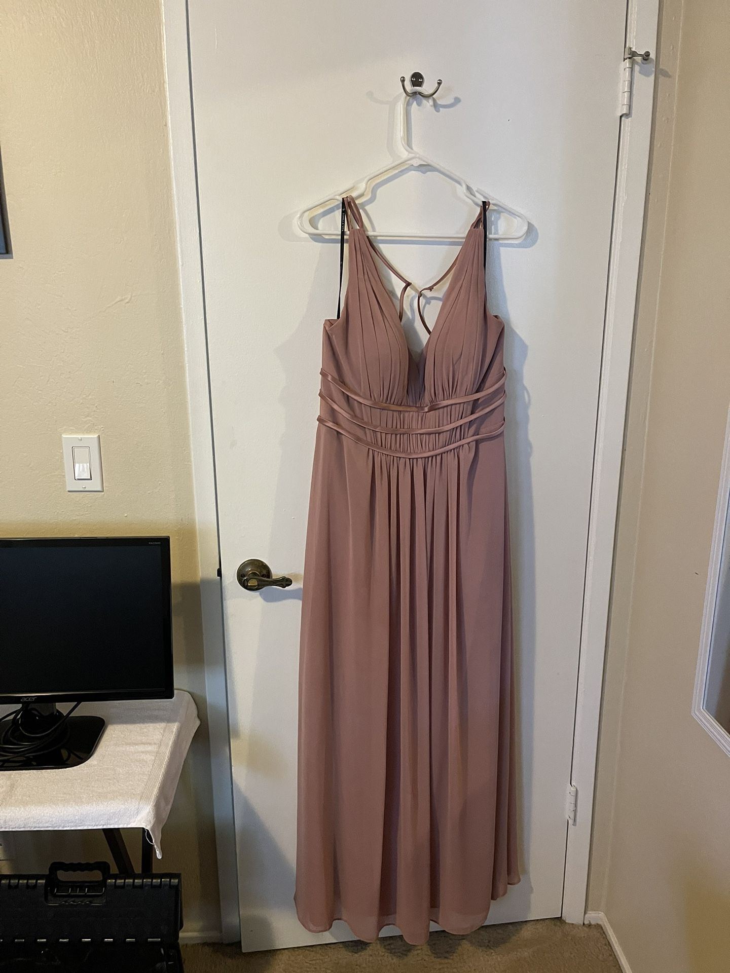 Blush Pink Brides Made Dress