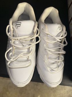 White fila shoes