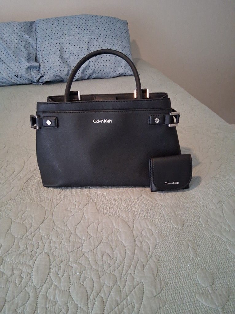Calvin Klein Purse And Change Purse