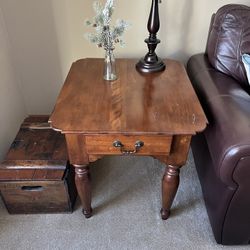 Set Of Solid cherry Tables 