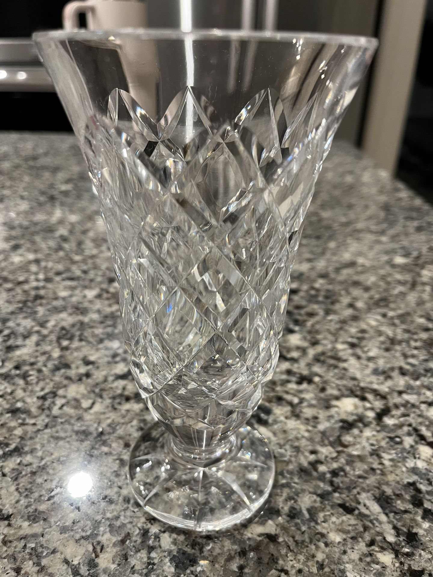 Waterford Crystal Vase 7”