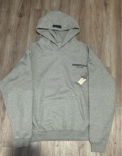 Fear of God Essentials Grey Pullover Hoodie