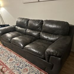 Leather Couch 250