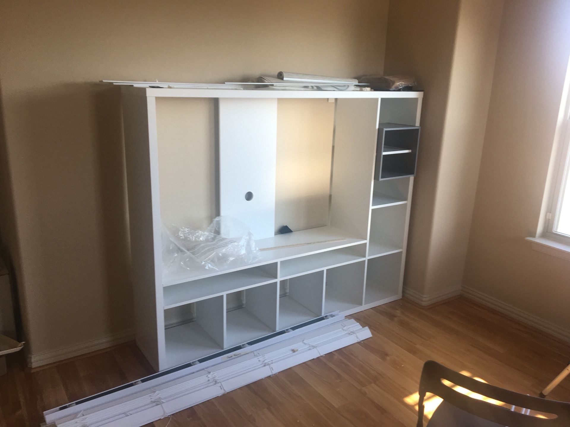 IKEA LAPPLAND TV storage unit, white, 72x15 3/8x57 7/8 "
