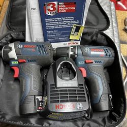 Bosch 12V Drill & Impact Driver Kit