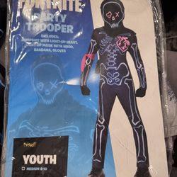 Party Trooper Fortnite Costume Medium