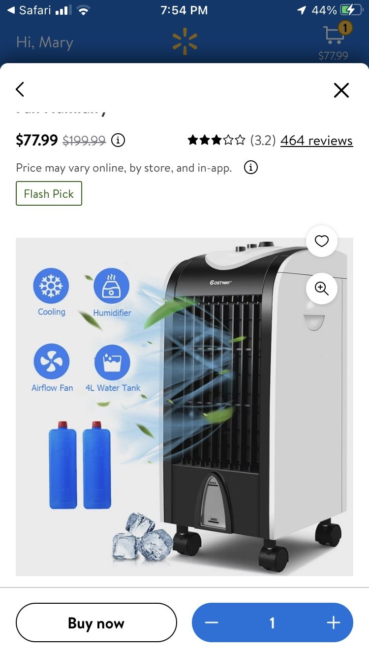 COSTWAY AIR COOLER