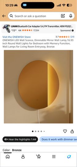 LED mirror