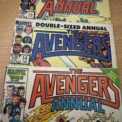 AVENGERS ANNUALS LOT OF 3