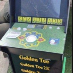 Golden Tee Arcade 1 Up Video Game 