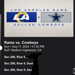 Rams Vs Cowboys