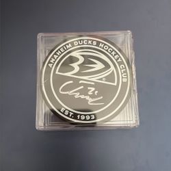 Anaheim Ducks Lundestrom Autograph Puck
