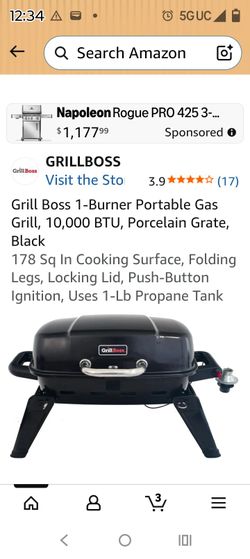 portable gas grill new