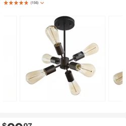 Semi-flush Mount Ceiling Light For Sale 