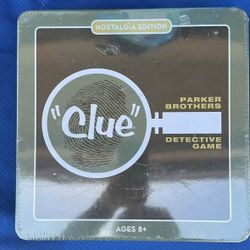 Clue Detective Board Game - New In Box