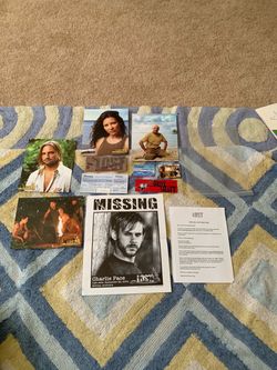 LOST SEASON 1 FAN CLUB ITEMS RARE Oceanic Airlines Drawstring Bag