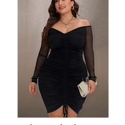 Plus Size Black Dresses For Women