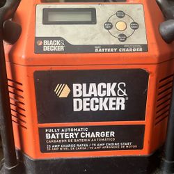 Black and Decker Battery Charger and Jump start