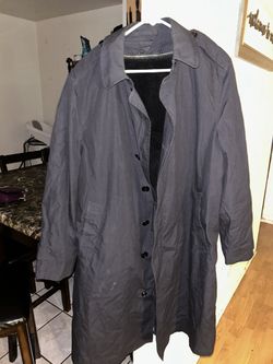 Navy Trench Coat 