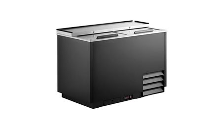 NSF Commercial 49 Ins Two Lids Glass Froster GF-50-HC