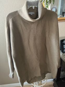 Taupe knit sweater