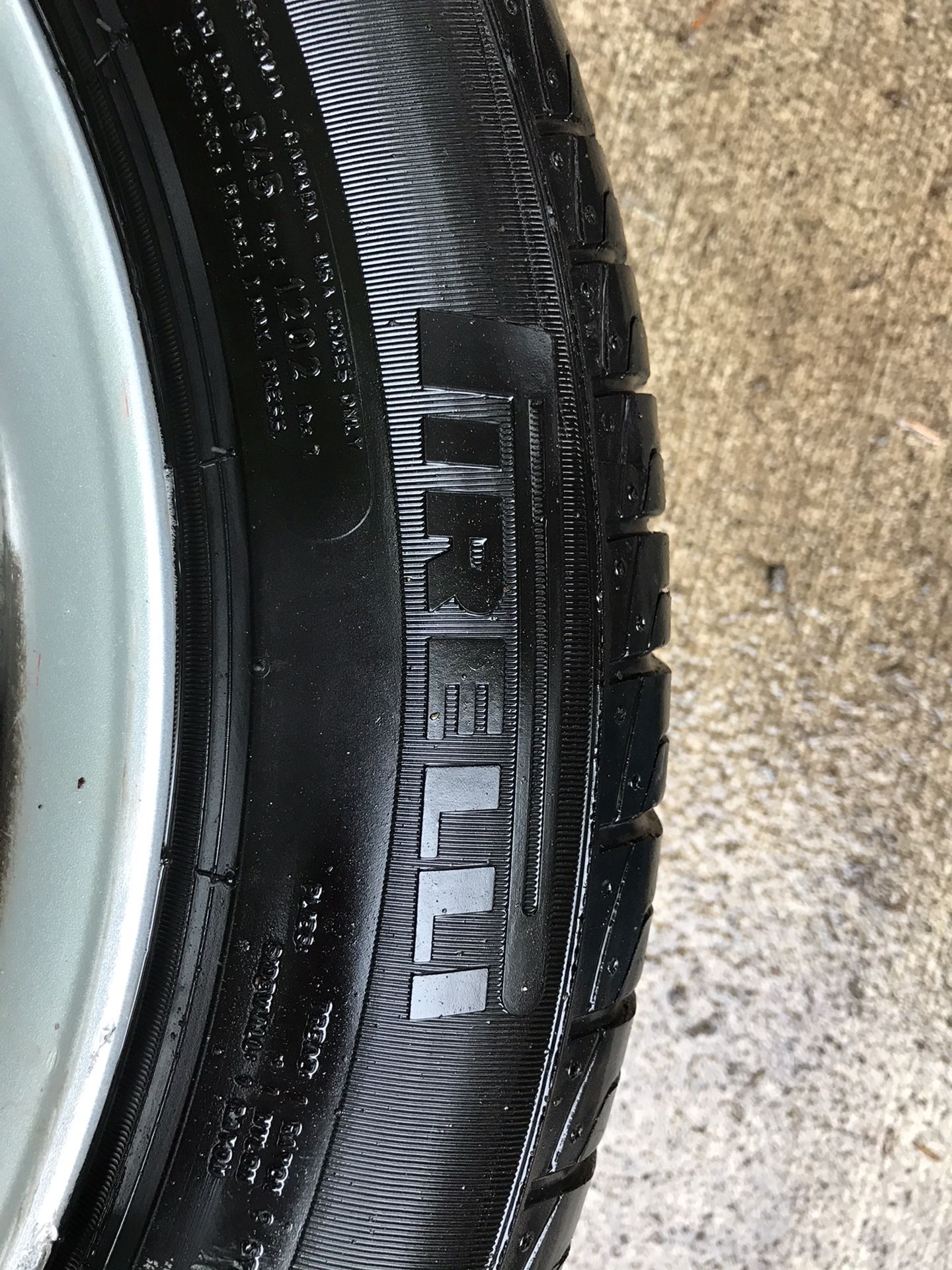 16” Mini Cooper wheels and Pirelli tires.