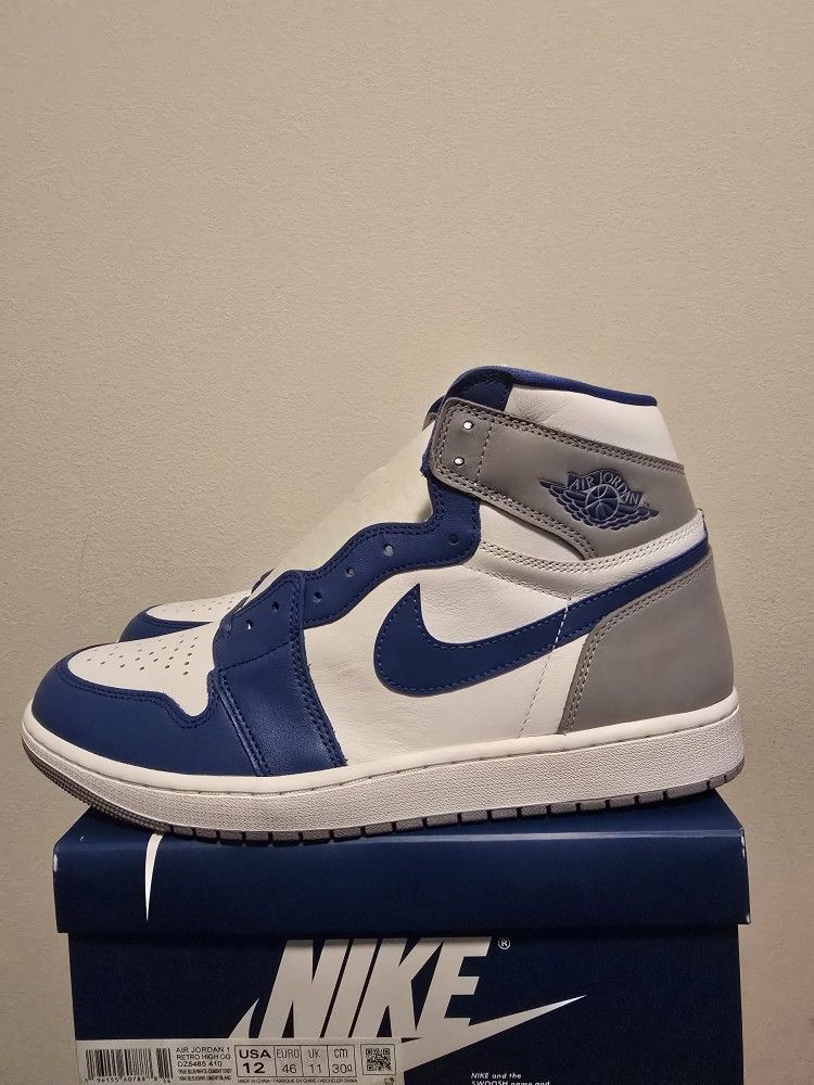 Air Jordan 1 "True Blue" Size 12