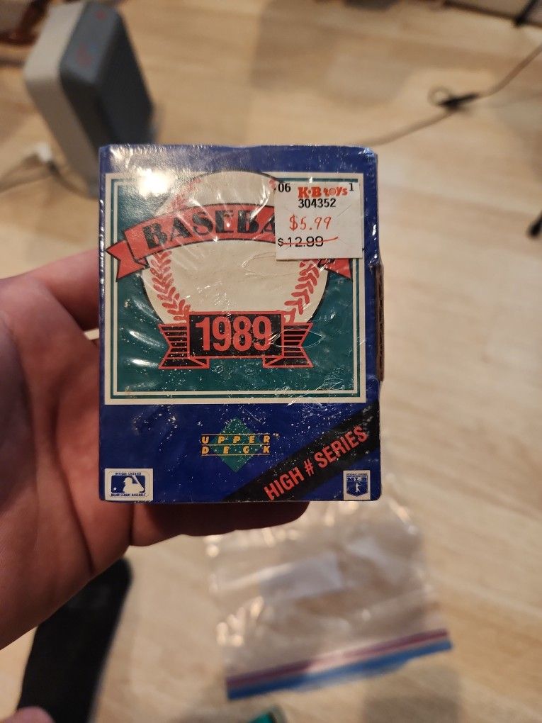 1989 Upper Deck Baseball High Series Set Factory Sealed MISB/MINT