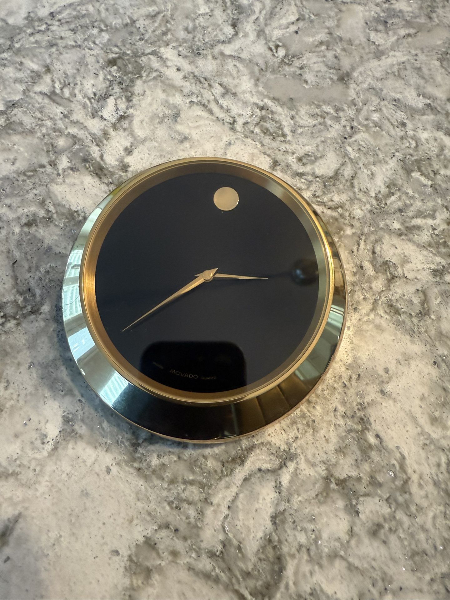 Movado Desk Clock 