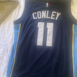 Autographed Mike Conley Jersey