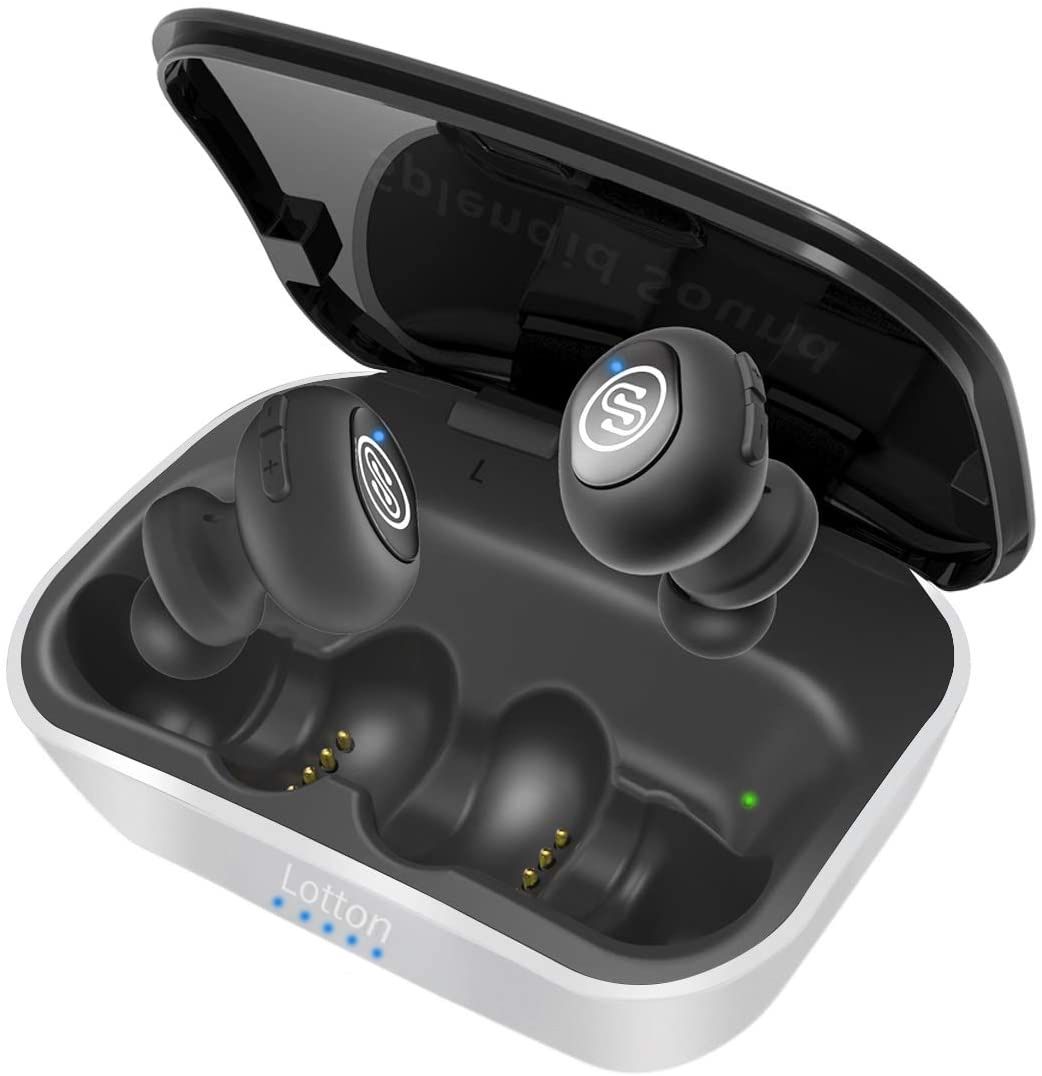 True Wireless Earbuds, Bluetooth 5.0 Running Headphones, 3D Stereo Pro Sound 72H