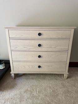 Ivory wood dresser