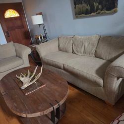 Couch with matching chair