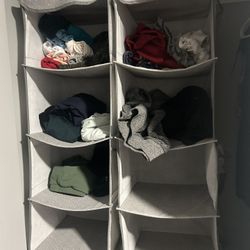 Hanging Shelves For Clothes 