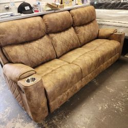 Sofa Double Recliner New In A Box $799