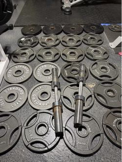 Heavy dumbbells