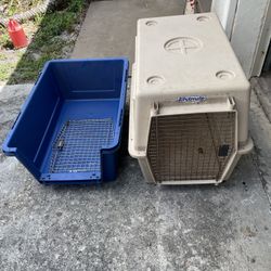 Large Dog Crates (2)