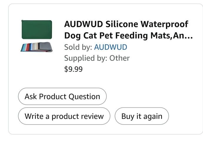 Silicone Food Place Mat
