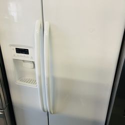 Ge White Side By Side Fridge 