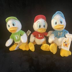 Huey, Duey And Luey Beanie Babies