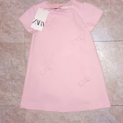 Zara Bow Dress New 