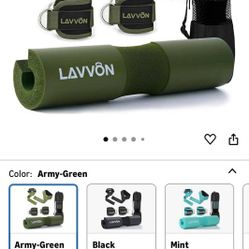 LAVVON Barbell Squat Pad Set
