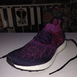 (Size-8) New, Men's Adidas Ultraboost Uncaged 'Legend Purple, D977404
