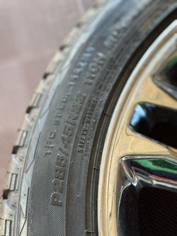 New Escalade Chrome Rim And New Tire